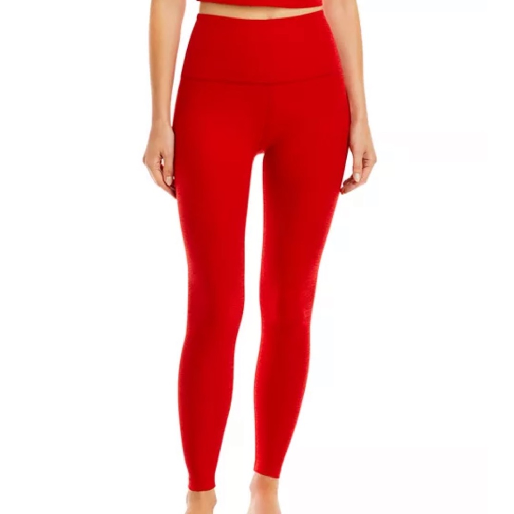 Beyond yoga red leggings